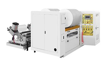 Machine de refendage et de rembobinage à grande vitesse