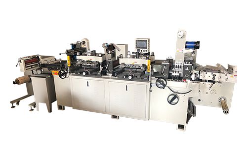 Machine de découpe à plat à double tête