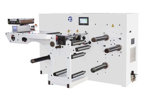 Machine automatique de refendage et de rembobinage à grande vitesse