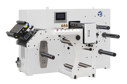 Machine automatique de refendage et de rembobinage à grande vitesse