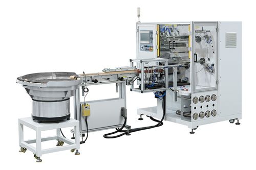 Machine de rembobinage à tourelle